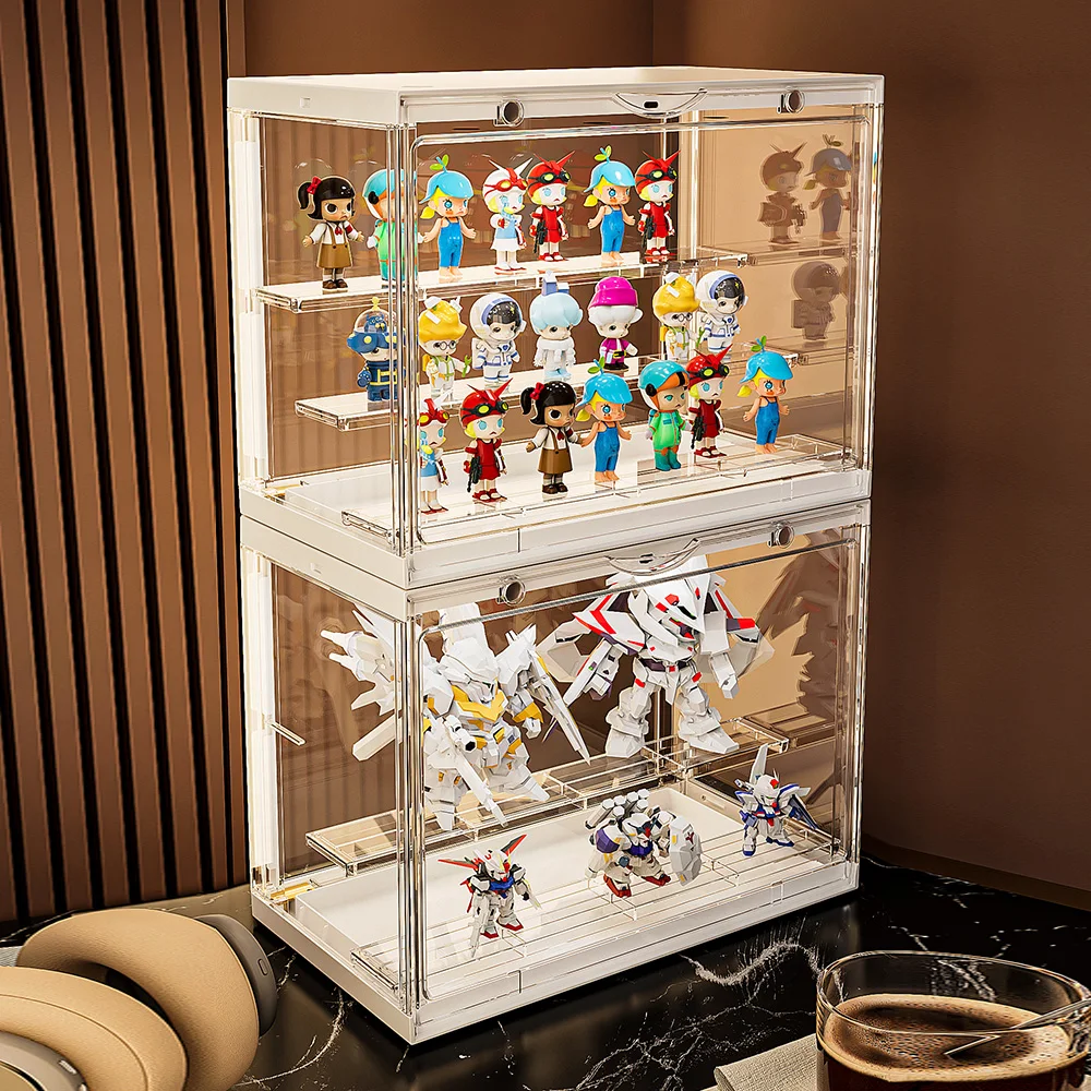 Модель со светодиодной подсветкой, стандартный корпус дисплея для фигурки Gundam Figma 1/12 1:18 3,75 дюйма