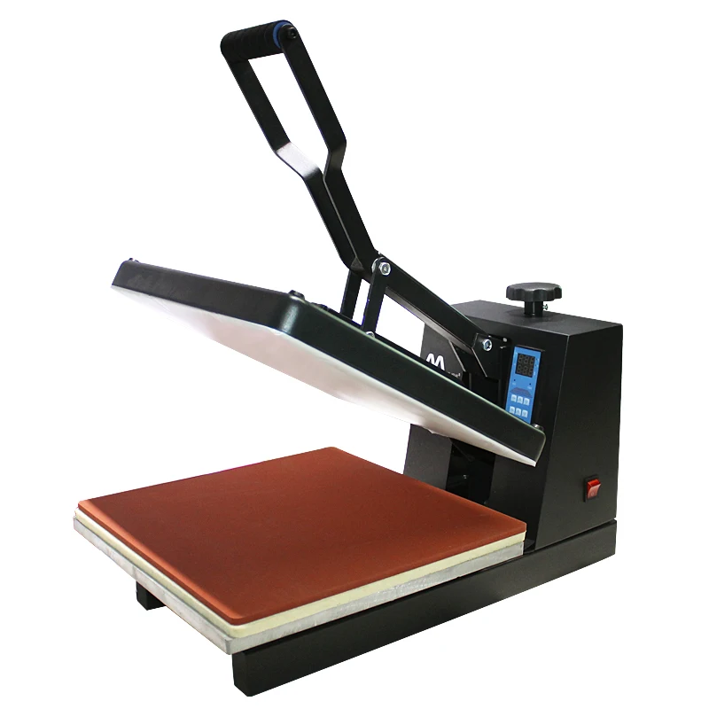 
38x38cm flat heat press machine for tshirt rock MDF glass photo frame 