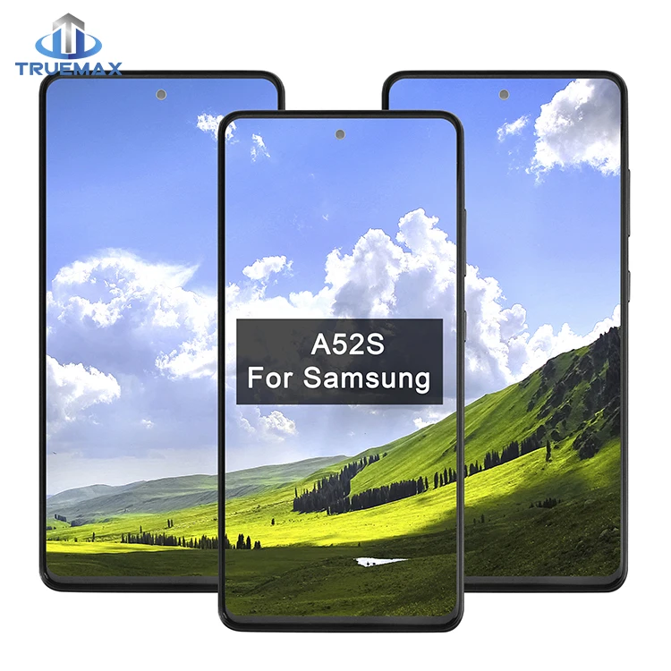Pantalla para celular for samsung galaxy a52s replacement lcd oled display for samsung a52 s 5g lcd met fram