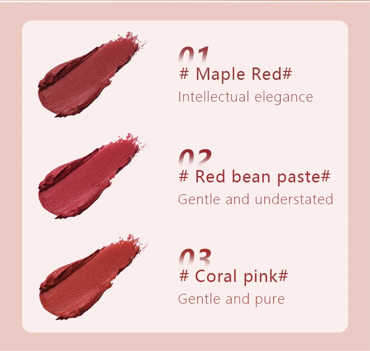 Factory Price Beauty Makeup Long-lasting Lips Cosmetics Small MOQ Creamy Matte lipsticks in stock
