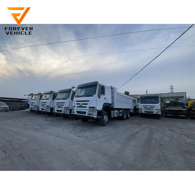 Chinese Low Price Used Compactor Garbage Trucks Transport Dump Truck Trash Truck