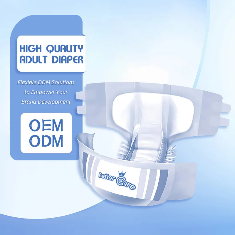 Prevail Extra Large Adult Diaper 6 Tab Plus Size Diaper Disposable 2XL Thick Protection New Clear Elderly Waterproof