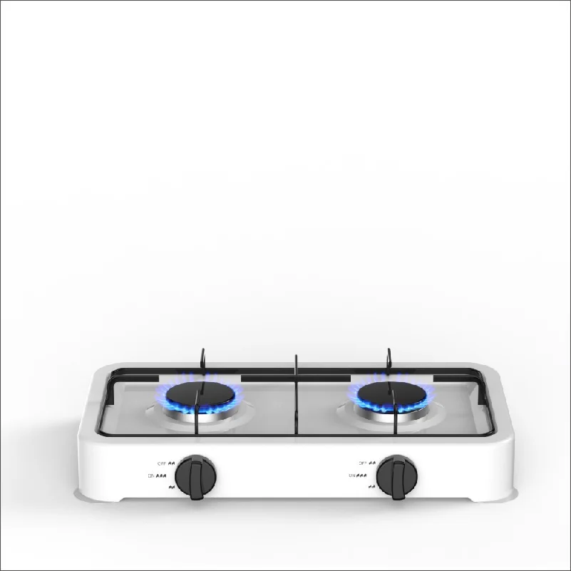 Table Top Double Gas European style simple Small headed outdoor stove Portable Household Commercial Mini 2 Burners