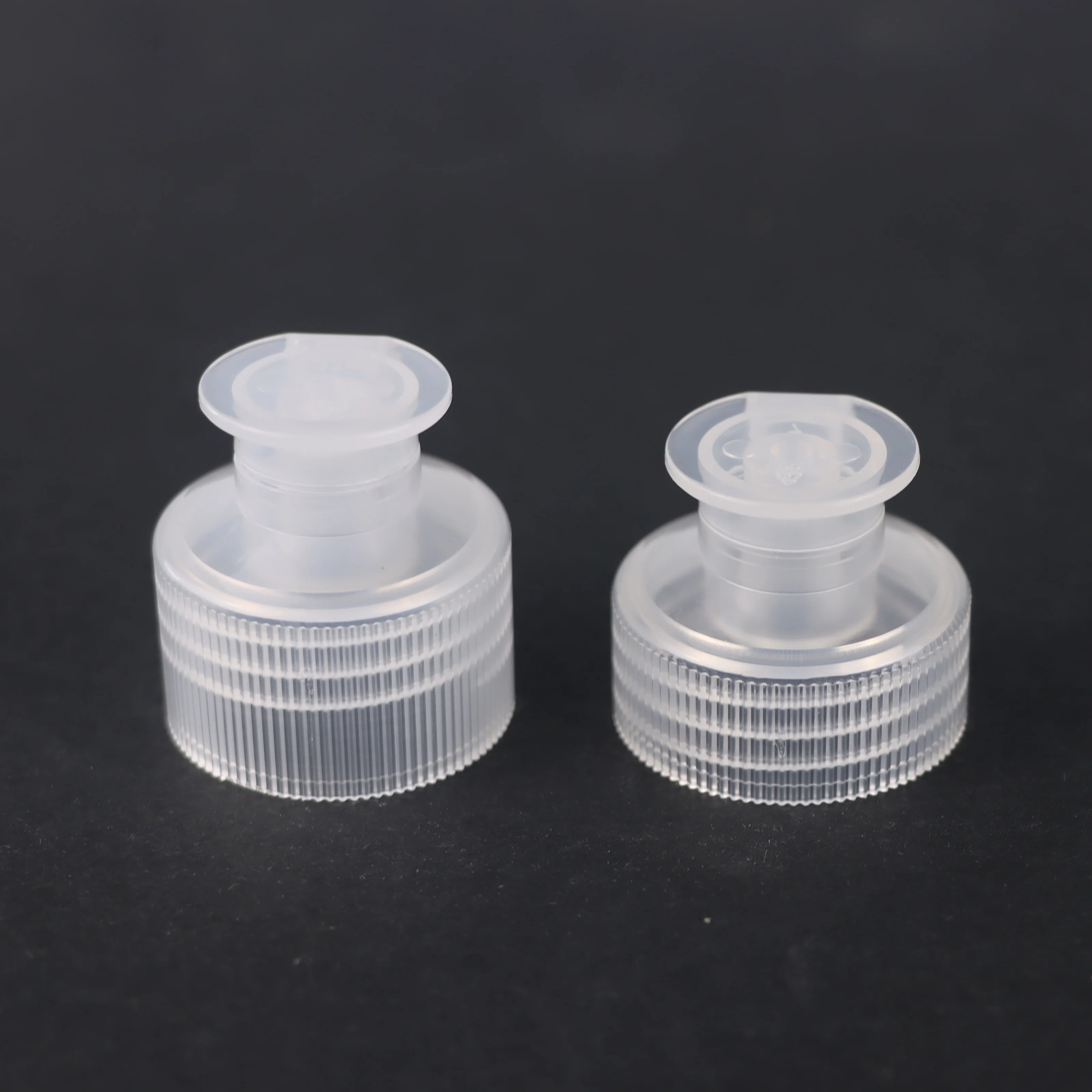 28/400 28/410 Plastic Cover Ribbed Closure Flip Top Cap