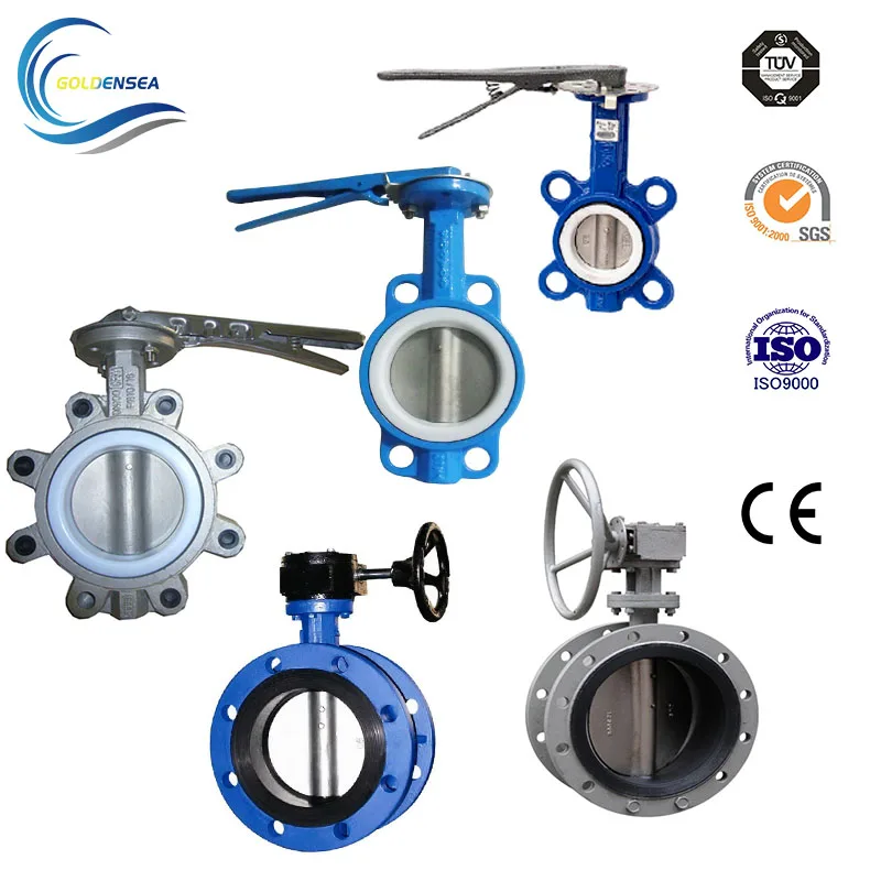 Carbon Steel Wcb Epoxy Wras Approved Wafer ConnectionWafer Connection Butterfly Valve From Manufacturer Butterfly Valve