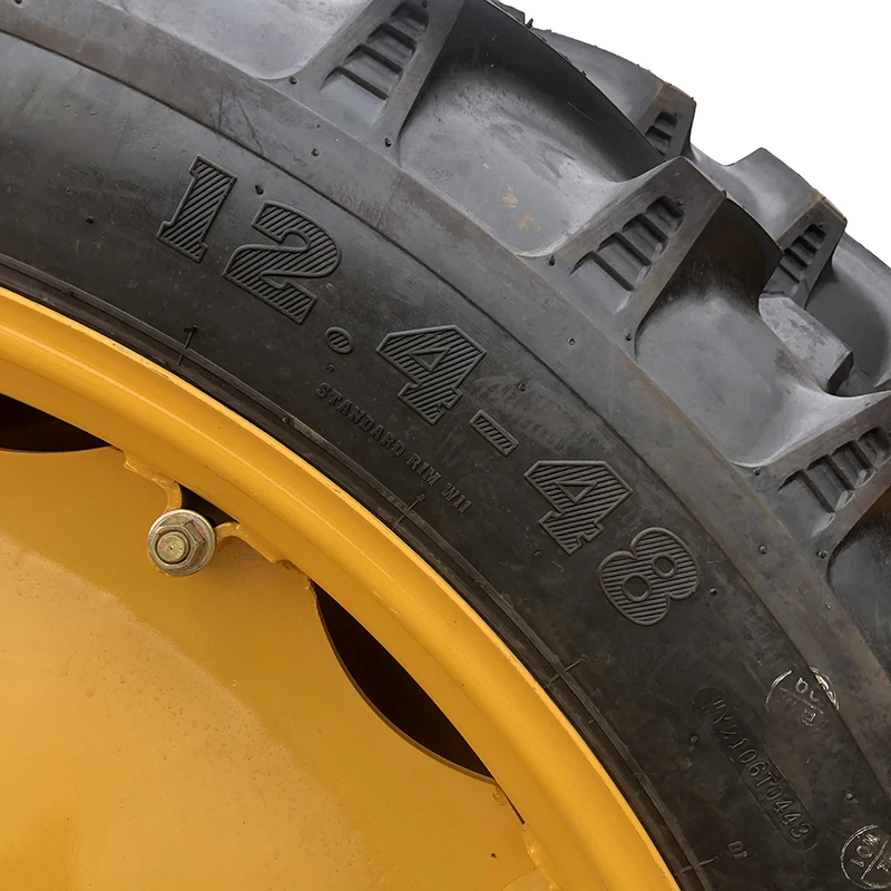 Chinese tyre 12.4-48 agricultural tire 12.4x48 wheels tractor tire rim