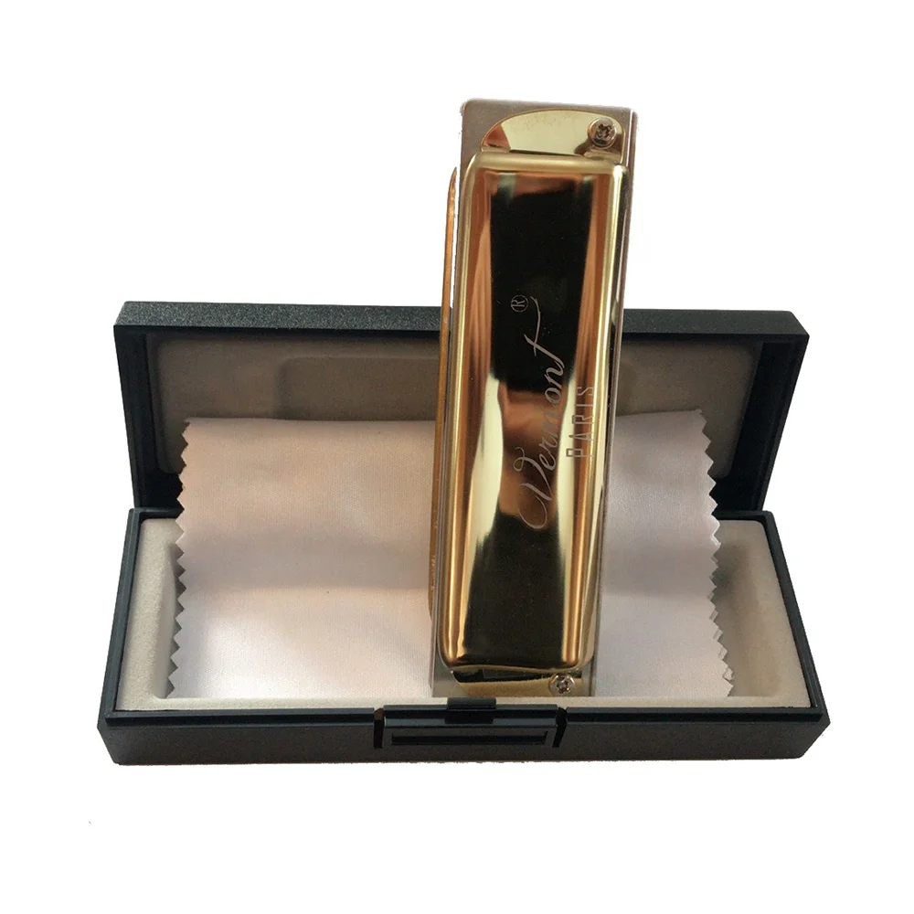 Accept OEM  Professional 10 Holes Blues Harmonica JH1020P1