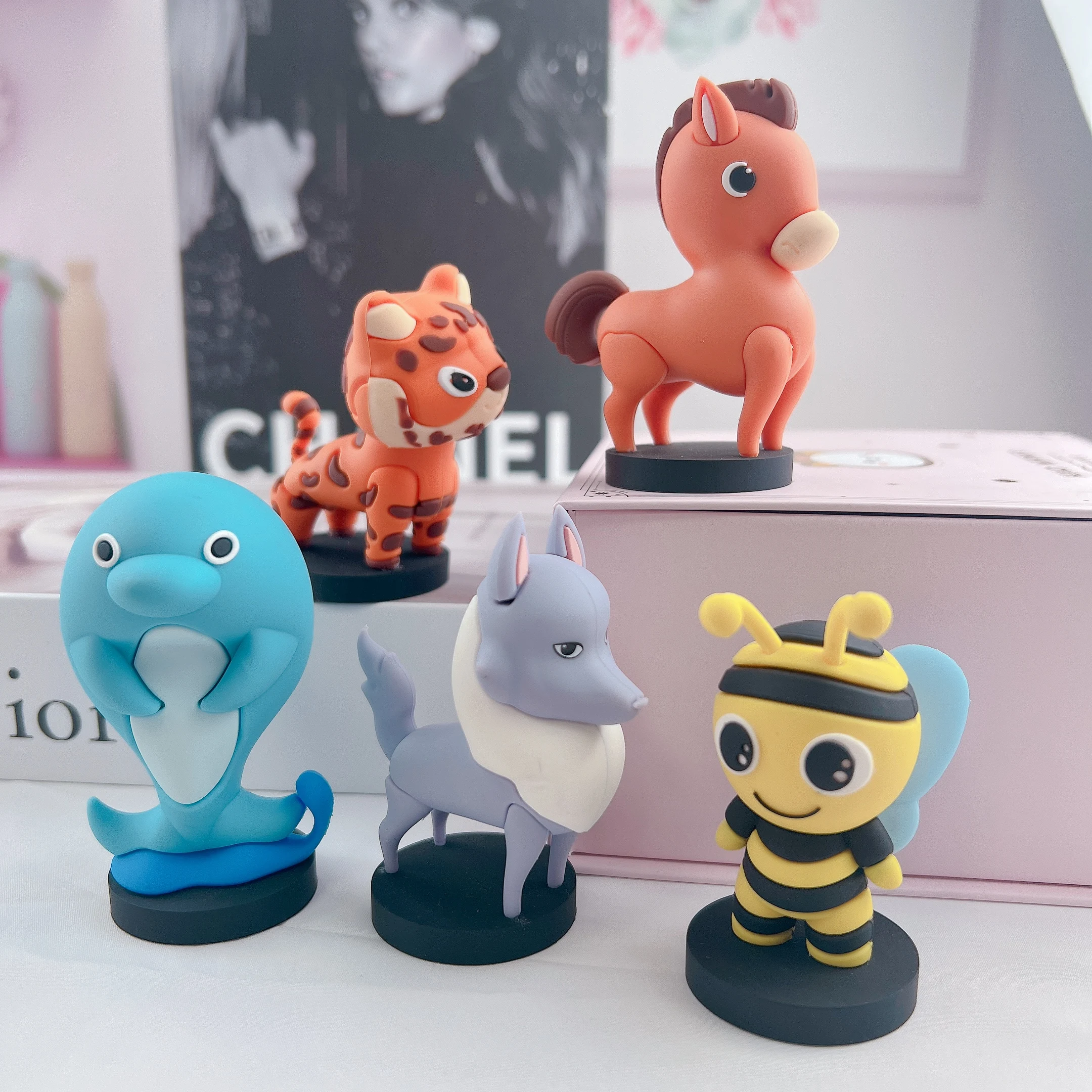 Manufacturer Custom Making Your Own Soft Plastic Vinyl Toy Honeybee Figures Pvc 3D Anime Character Dolls