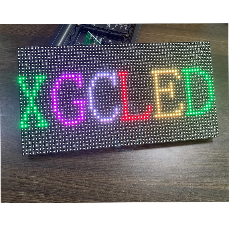 high quality nationstar HD smd 2525 advertising RGB SMD3535 outdoor full color p5 64x32 outdoor led module