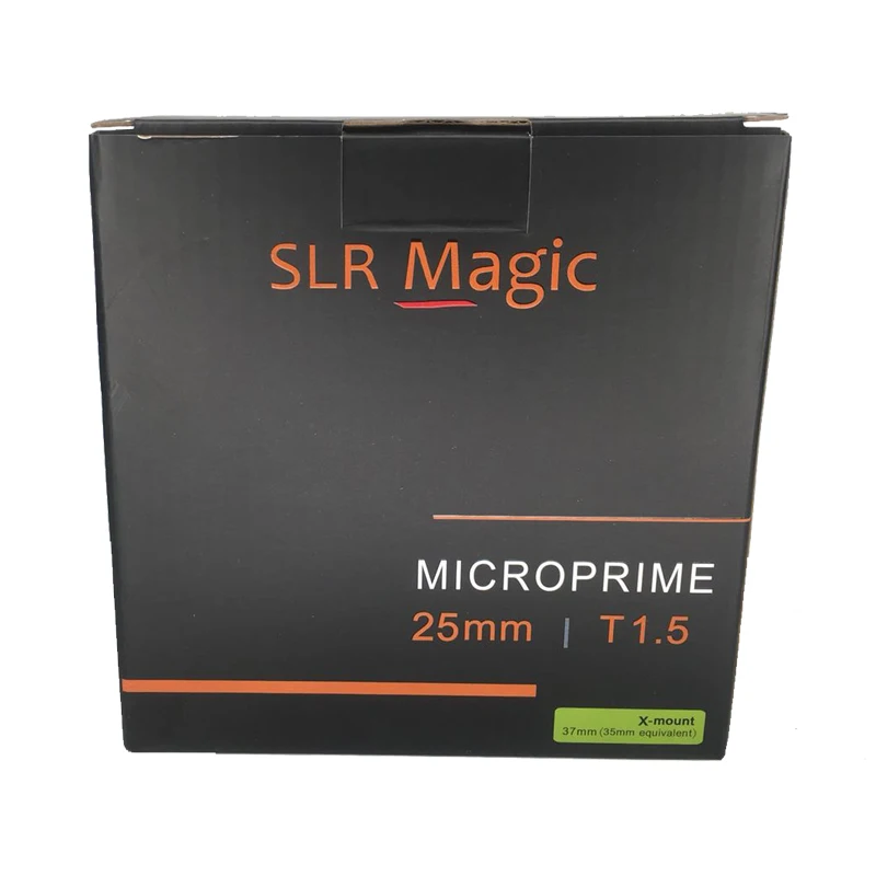  Объектив SLR Magic MicroPrime Cine 25 мм T1.5 для широкоугольного объектива FUJI X с большой
