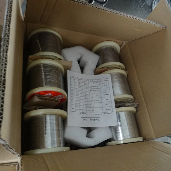 MICC Resistance wire used at operating temperatures up to 1200 degrees NiCr8020, NiCr7030 NiCr6015, NiCr3520 Types available