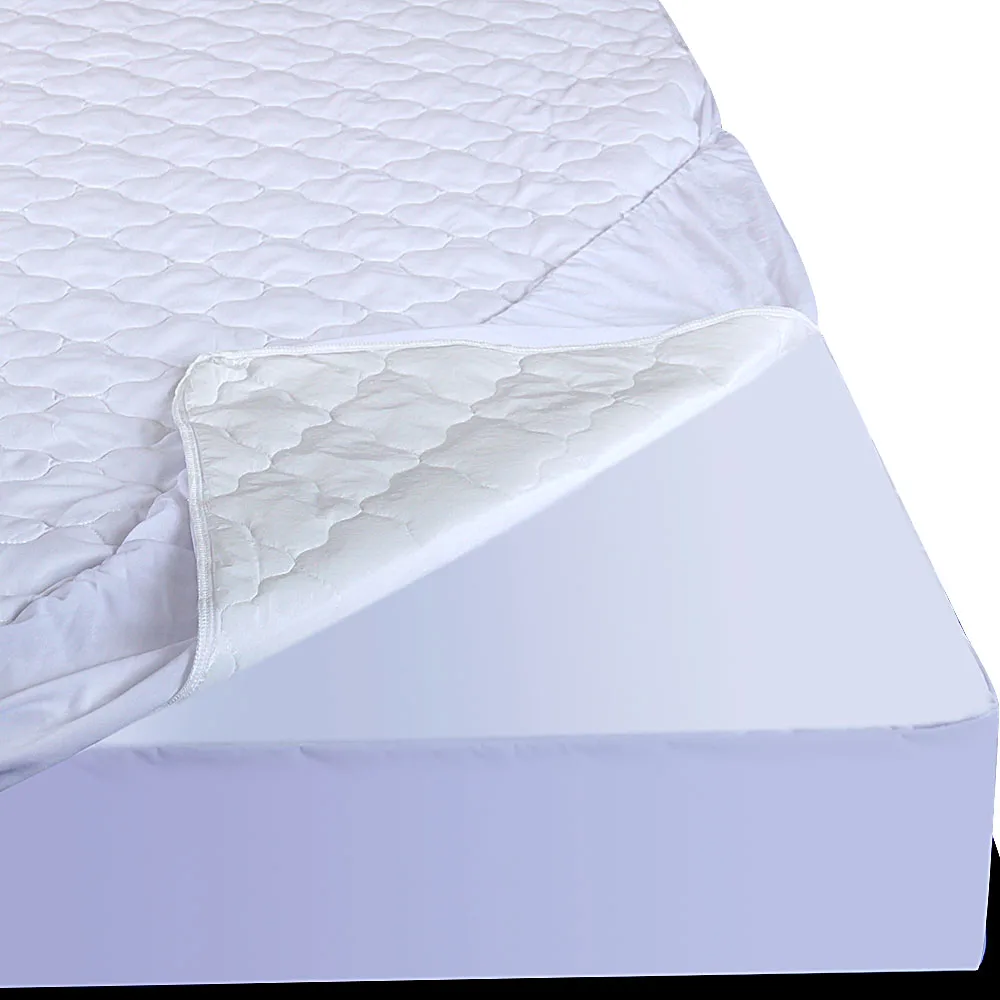 Hotel knitted waterproof Fitted Sheet custom 120g polyester hospital mattress cover water proof mattress Protectors