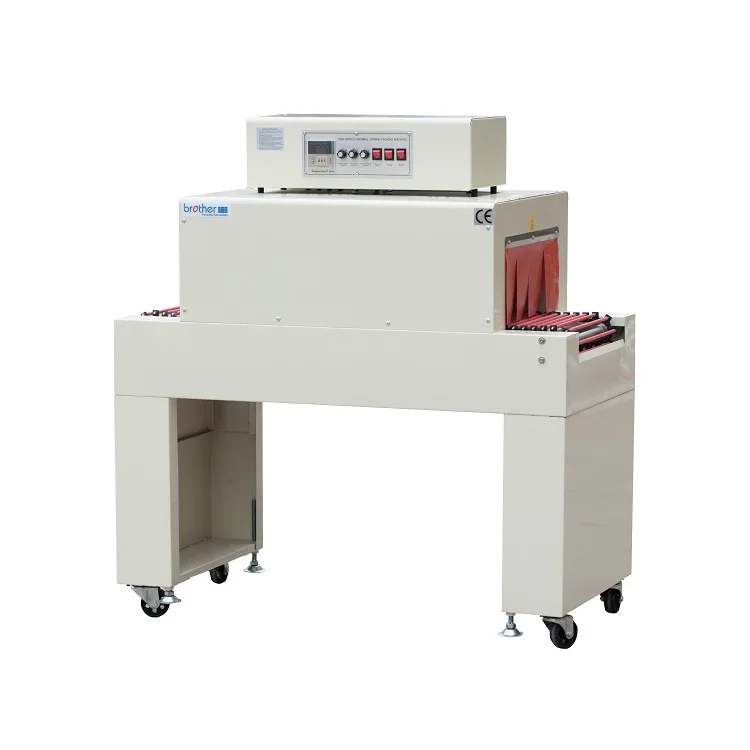 Brother Small Heat Shrink Packing Bottle Book Case Wrapping Packaging Machines Tunnel