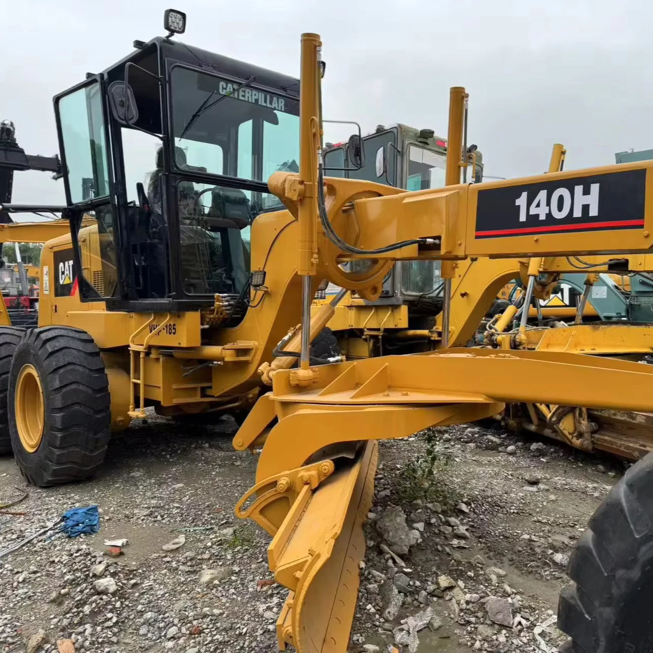 Оригинальный Подержанный автомобильный грейдер CAT140K/140H/140G с гусеничным рыхлителем