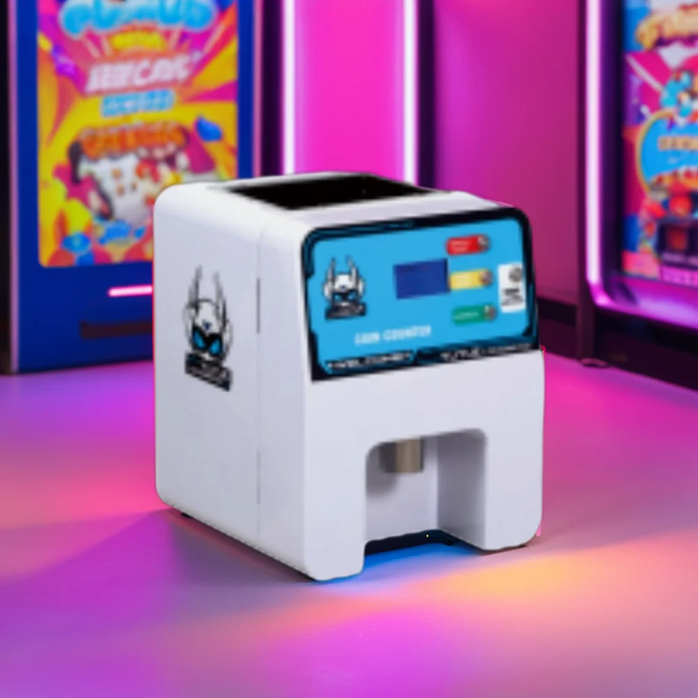 Wholesale Mini Small Cash Bill Exchange To Coin Token Exhcanger Machine Desktop Tickets Eater For Claw Crane Game Dispenser