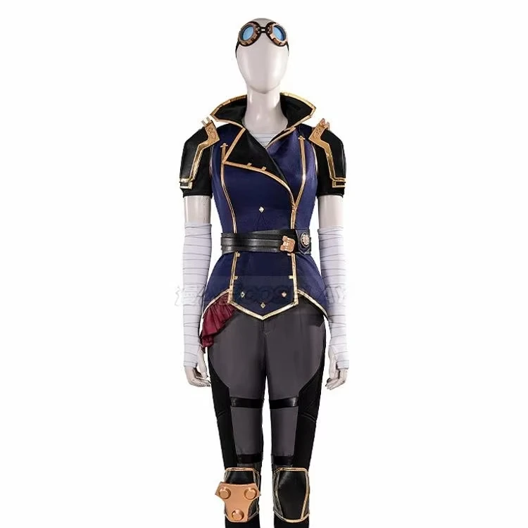 Piltovers Enforcer Vi Cosplay Outfit Embody The Strength And Dignity Of The Lawkeeper In This BattleReady Attire
