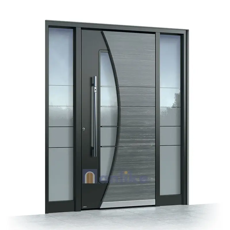 Anlike High Quality Wholesale Security 9 Foot  Supplier Armored Swing Royal Modern Front Exterior External Doors