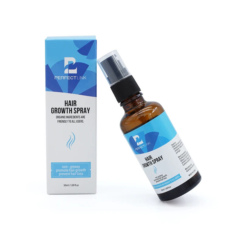 OEM Free Sample Strengthen Hair Follicles New Men Hair Grow Spray Herbal Extract Hair Growth Spray Effective 30ml