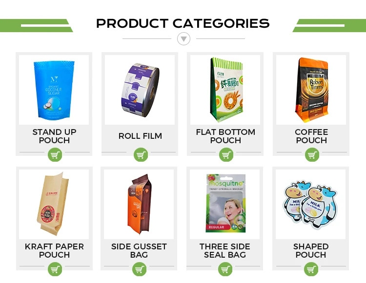 Настраиваемый размер влагонепроницаемые полиэтиленовые и ПВХ стоячие пакеты с принтом пищевые для закусок фруктов закуски пластиковая