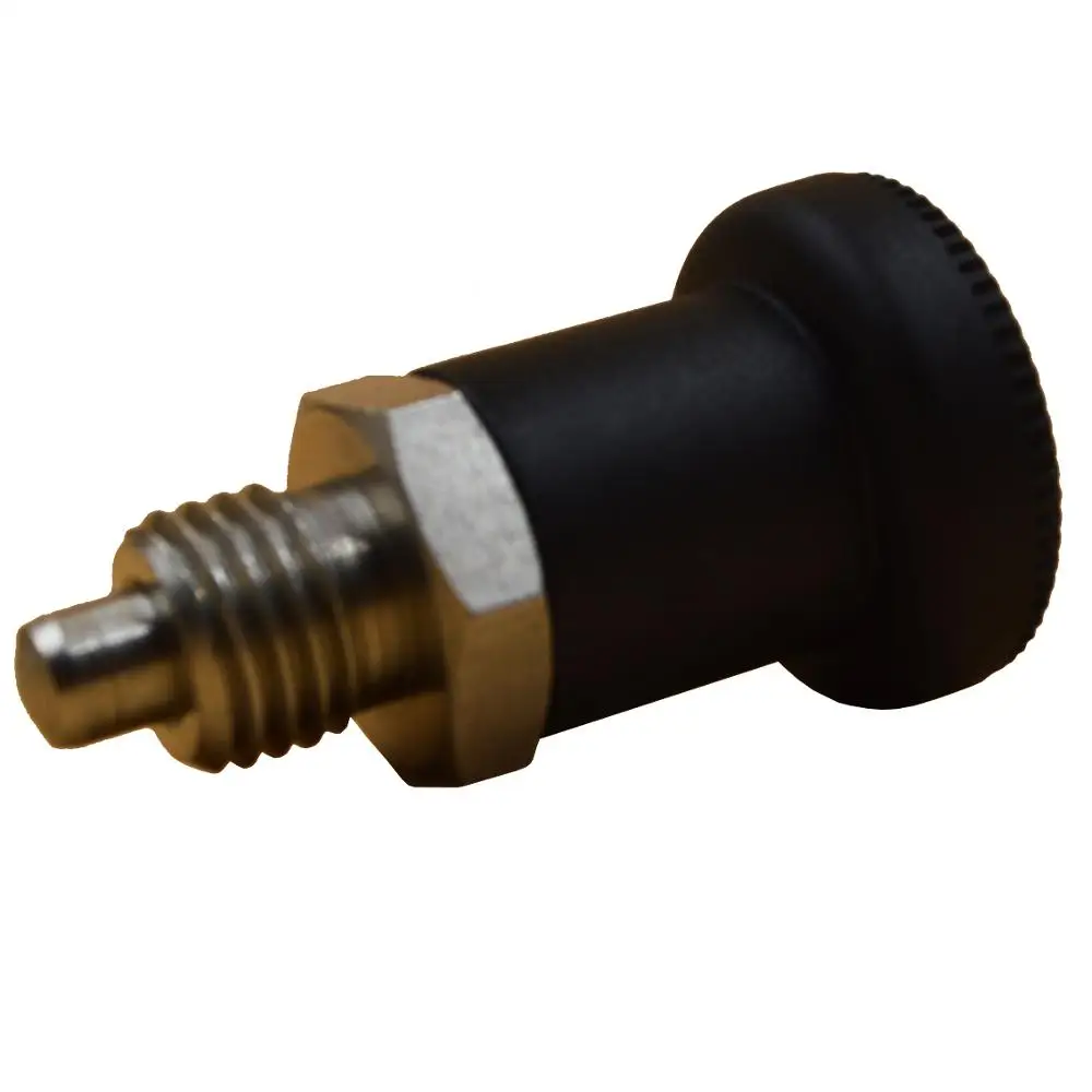 Dongguan Hardware Custom CNC Lathe spring loaded locking and retractable Index Plunger pin For Mechanical Equipment