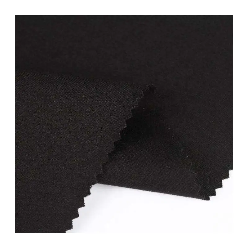 R/T/SP 68/27/5 40s tr polyester 380GSM ponte roma knitted stretch trousers or coat fabric