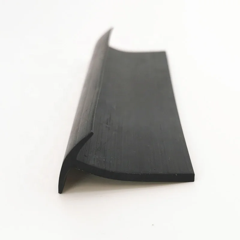UV resistant extruded EPDM rubber T shaped rubber seal profiles