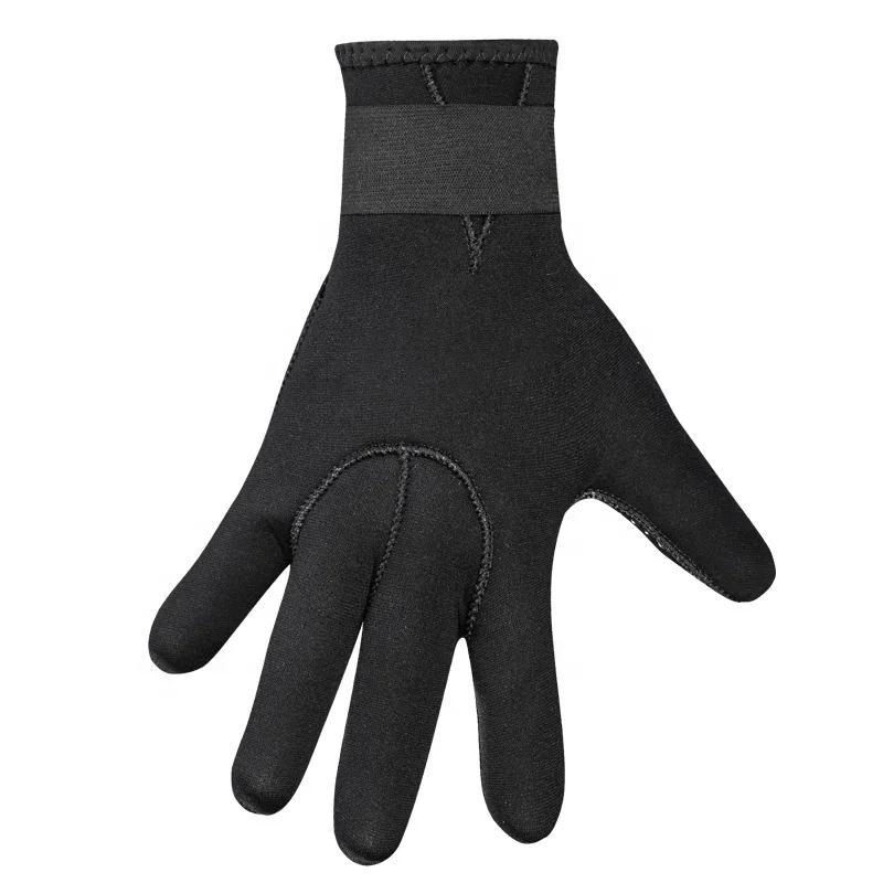 Professional Waterproof Diving Gloves Black 3mm Neoprene