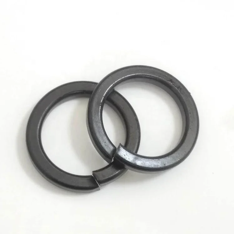 
factory price carbon steel black spring washer 