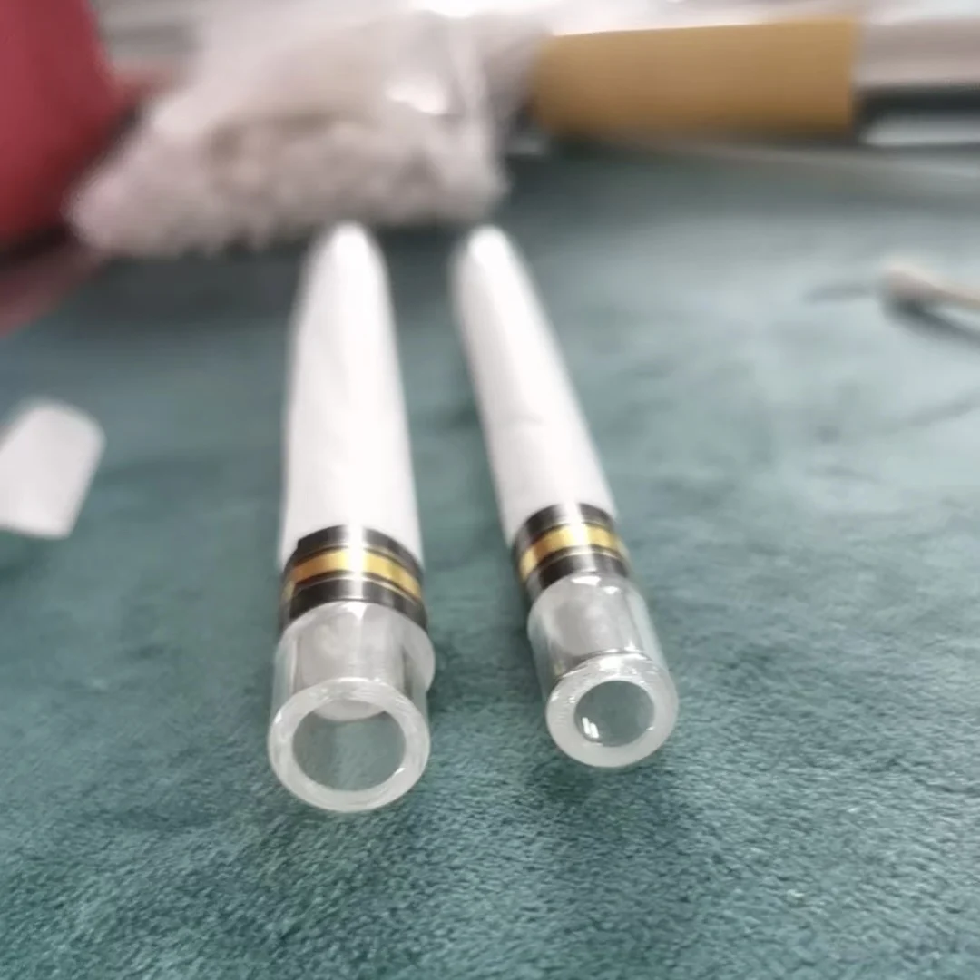 hot products made pre rolled roll straight tube cigar rolling paper band custom print logo for smoking with glass joint filter