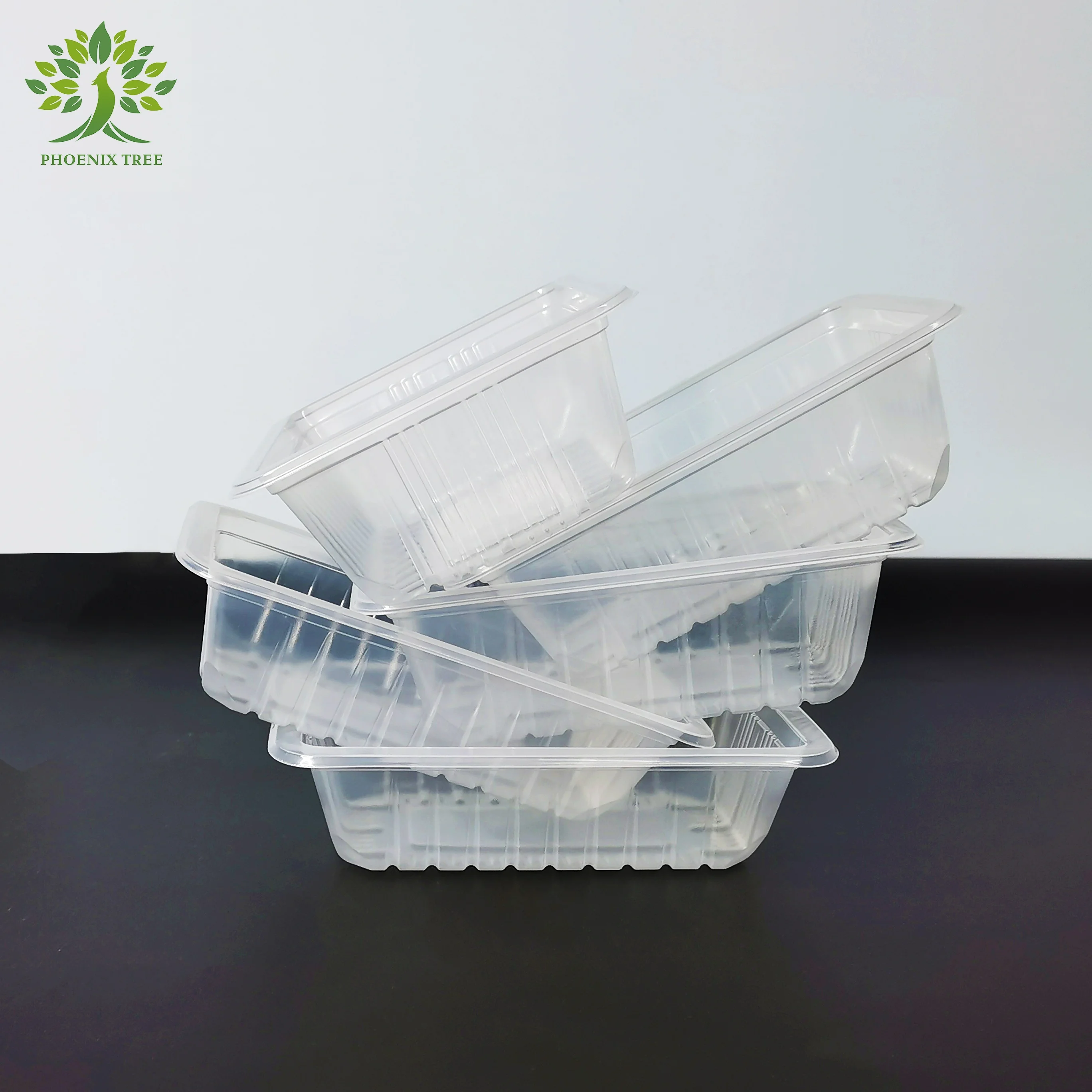 Recyclable Packaging Trays for Fruit and Vegetable Plastic Containers Suit For Meat Seafood Cake
