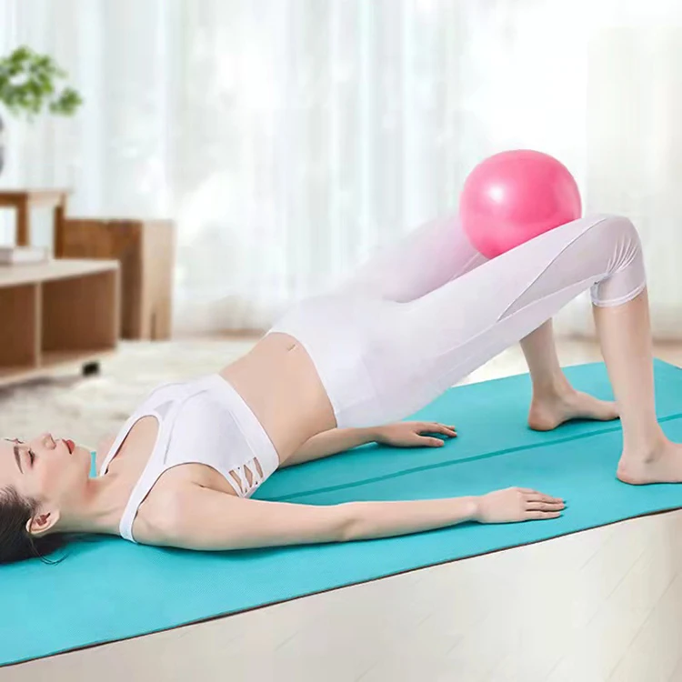 Wholesale small yoga ball custom logo 25 cm 9 Inch mini yoga pilates exercise stability ball