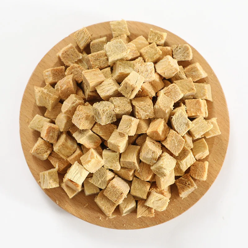 High Protein Freeze Dried Beef Cubes Healthy Pet Snacks for Dogs & Cats Freeze Dried FD Beef Treats