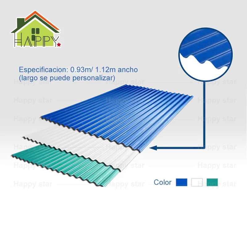 building supplies fiberglass insulation ASA synthetic resin roof sheet pp pc pvc asa roof