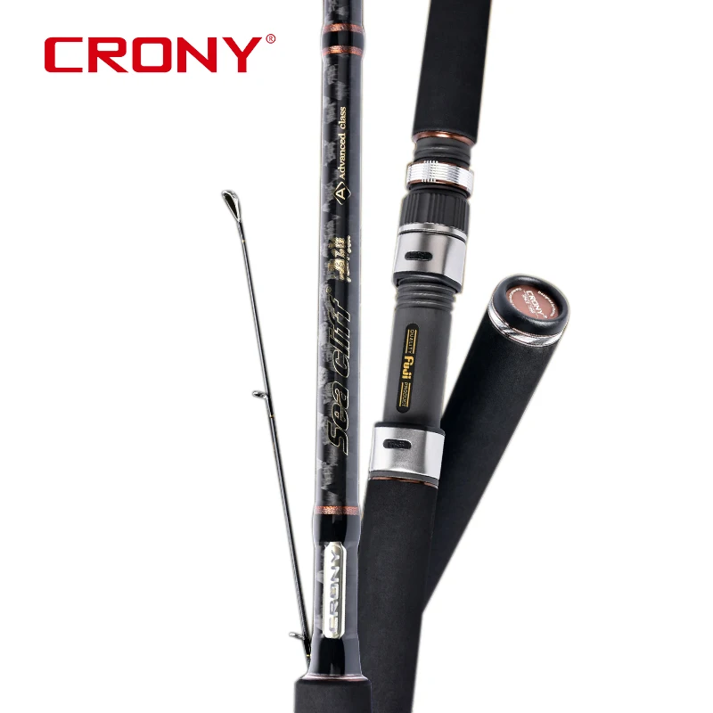 CRONY Sea Cliff Series FUJI Carbon Bait Casting Shore Casting Light Saltwater Rod Carp Spinning Surf Fishing Rod Sea Bass Rods