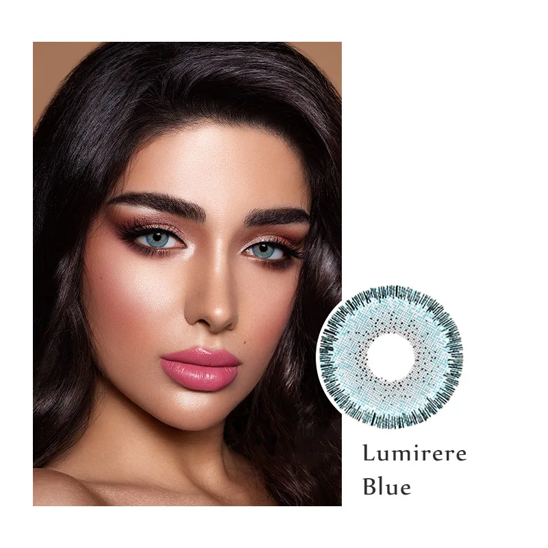  moonve Manufacturer Colored Contact Lens Private Label Nature Lumirere Green