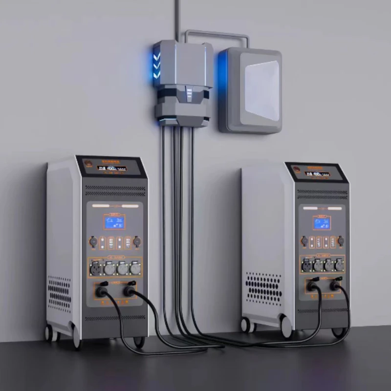 Echargable power station 6000w Solar Storage Pure Sine Wave Solar Generator LiFePO4 Lithium Battery Portable Power Station 3500w