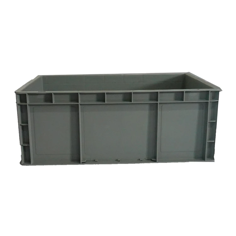 Large Size Stackable Moving Container Euro Standard Plastic Box For Workshop Use