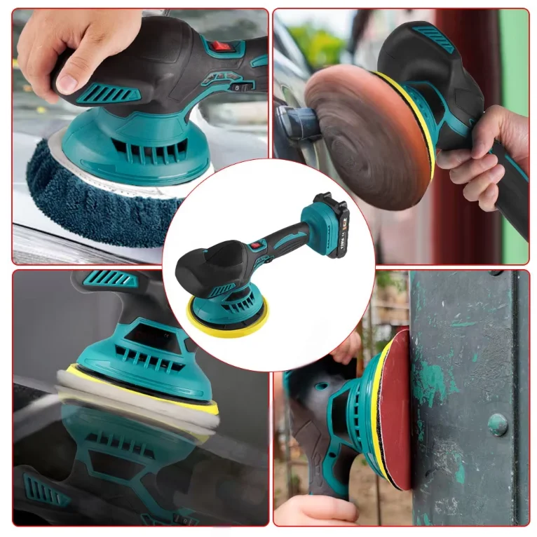Civis High-Efficient Auto Waxing Polisher Multifunctional Rotary Tool for MTK Battery Electric Cars for DIY Car Polisher