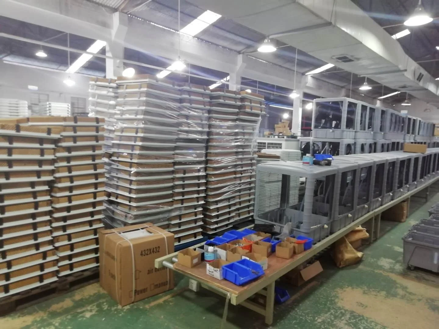 hot sale DC solar evaporative air cooler