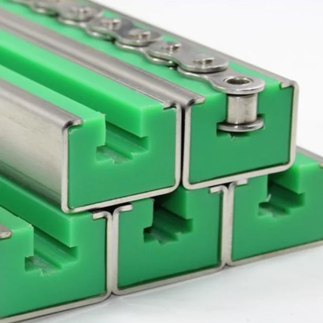 
UHMWPE plastic chain guide /UHMWPE guide slide 