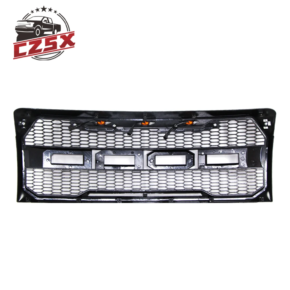 Hot Sales Gloss Black 4*4 car Accessories Fit For 2009 2010 2011 2012 2013 2014 Ford F150 Front Grille