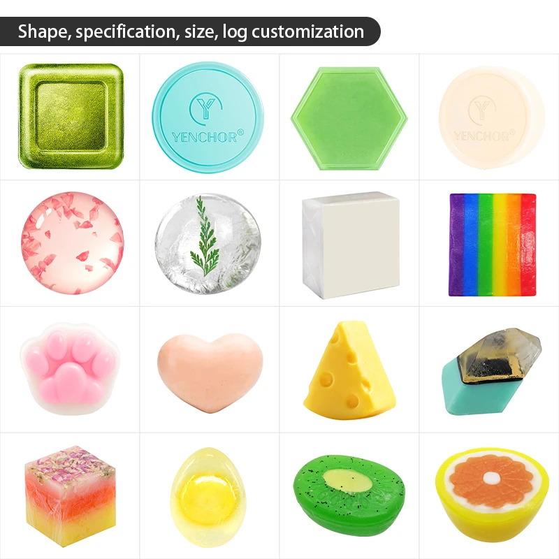 Private Label Natural Organic Handmade Lemon Grass Exfoliating Loofah Glycerin Soap Bar