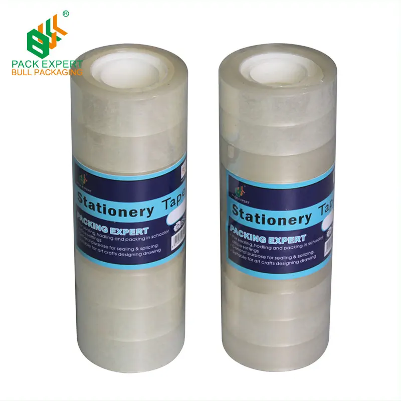2020BOPP Transparent Stationery Self Adhesive Tape For school And Office