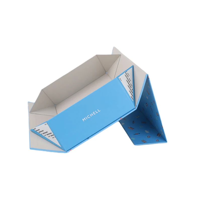 350gsm foldable gift box chocolate magnetic colapsible rigid box bonbon magnetic chocolate box candy packaging