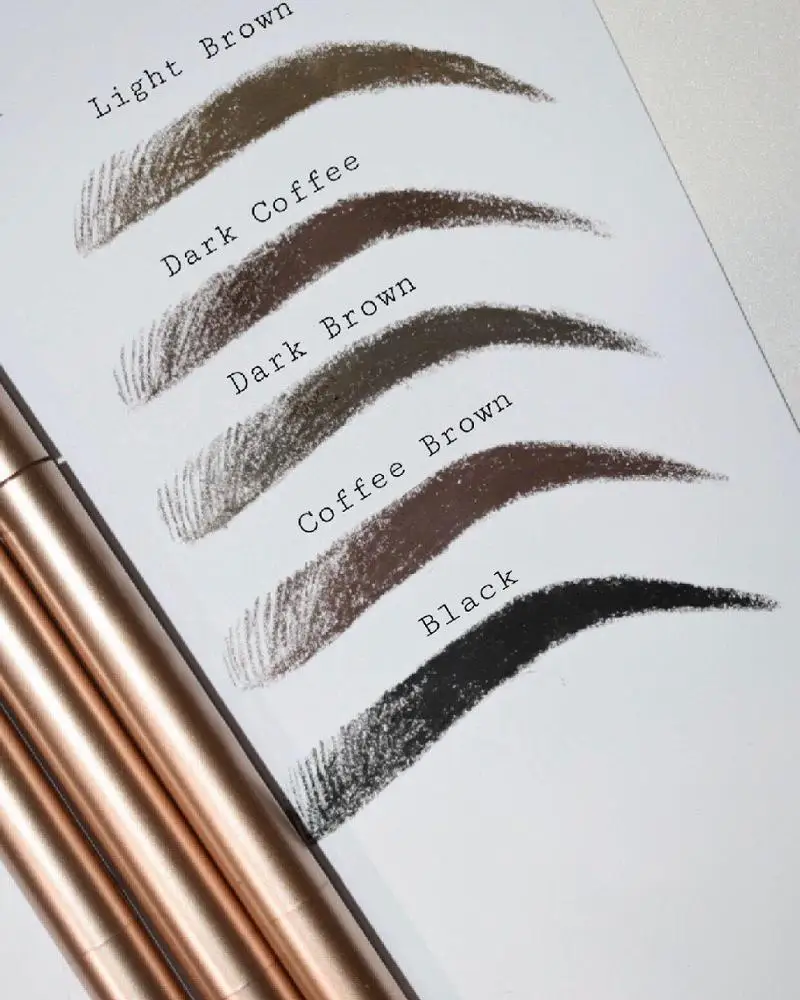 OEM Brow Products Best Waterproof Good eyebrow Pencil Make Private Label 6 Color Eyebrow Kit For Makeup