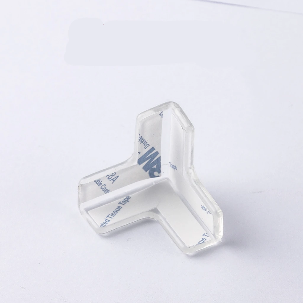 Child-Proofing Corner Guards L-Shaped PVC Table Protectors for Babies Prevents Head & Knee Injuries with Adhesive Pre-Tape