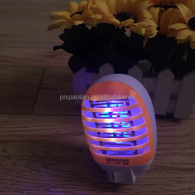 
Qiaolian Mosquito Killer Night Light 30000 Hours 2W Gentle LED Night Lights Indoor 110v-220v Electric Socket baby Switch Light 
