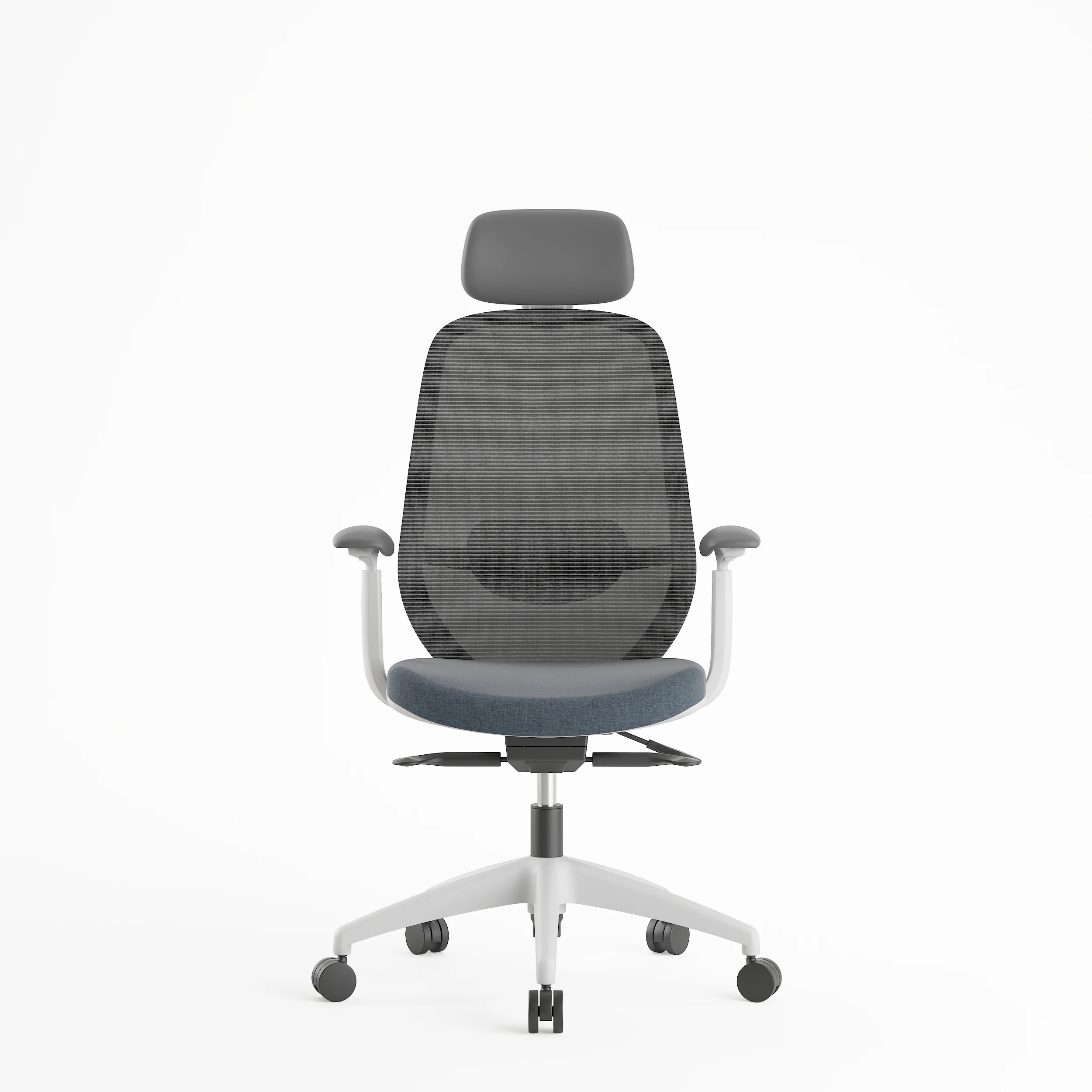 Modern Luxury High Back Mesh Office Chair 4D PU Armrest Home Computer Executive Swivel Ergonomic Office Chair