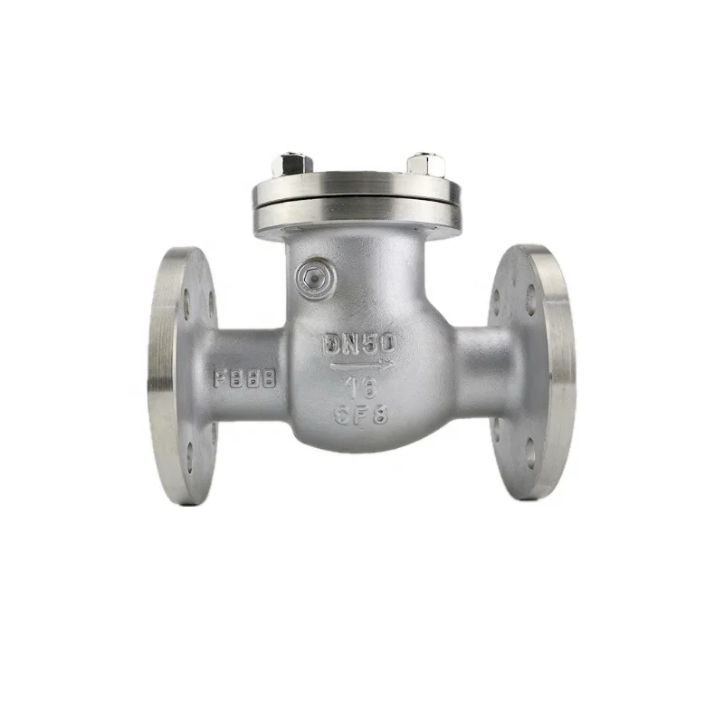 ASME 150LB/300LB, High-Quality Hydraulic Swing Check Valve, Stainless Steel, Suitable for Oil Media