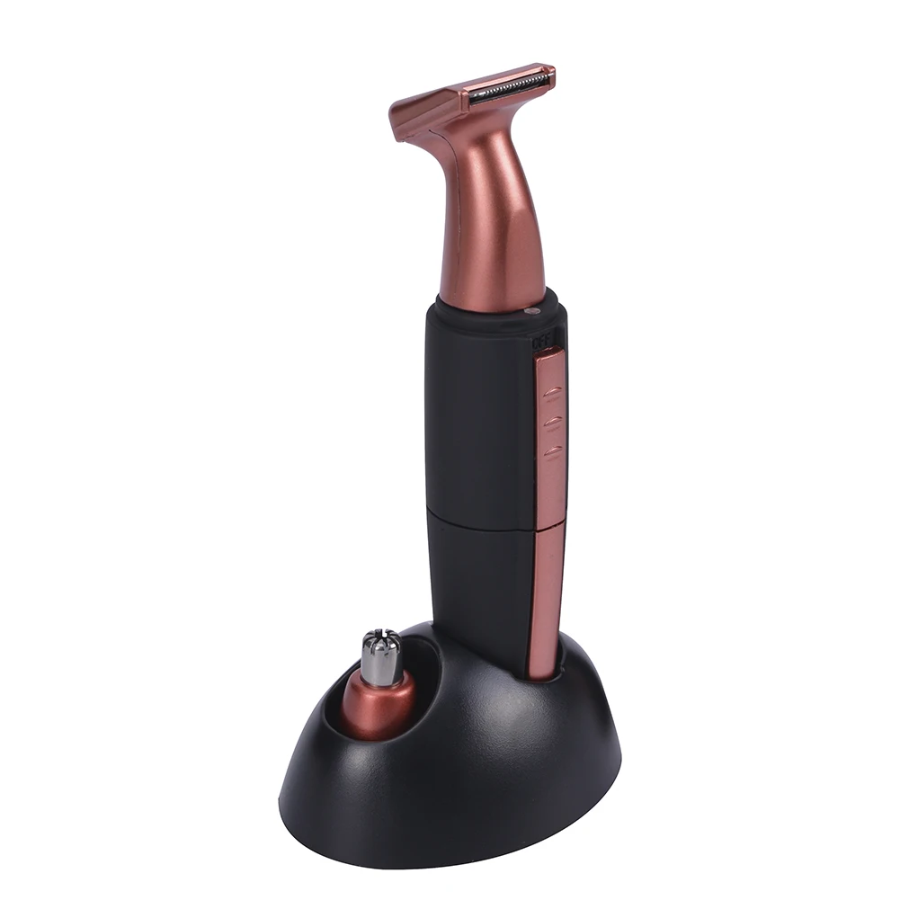 Factory direct portable nose Hair trimmer Safe painless electric ear nose hair trimmer